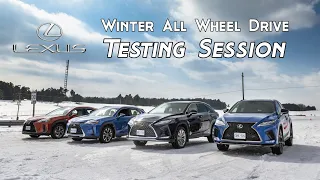 Lexus All Wheel Drive Winter Demonstration Event