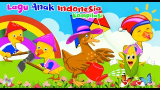 Lagu Anak Indonesia Populer || layang layang,lihat kebunku, menanam jagung