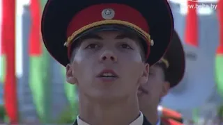 Цветы Победы и Прощание Славянки — День Независимости Беларуси 2016