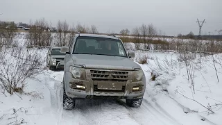 pajero IV диагональное вывешивание. Электронная имитация блокировок