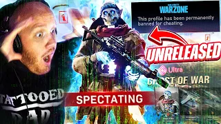 I SPECTATED A HACKER WITH AN UNRELEASED SKIN... BUT GOT THEM BANNED BEFORE THEY COULD WIN...