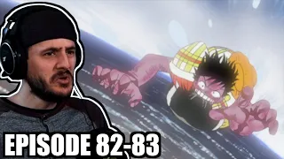 LUFFY IS THE GOAT! - One Piece Episode 82/83 First Time Reaction