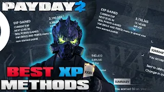 PAYDAY 2 - BEST XP METHODS [FAST INFAMIES]
