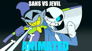 SANS VS JEVIL [UNDERTALE VS DELTARUNE ANIMATION]