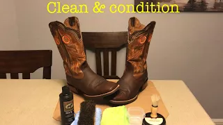 HOW TO CLEAN AND CONDITION YOUR BOOTS