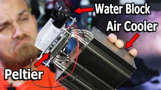 Can A Wish.com Water Block and a $4 Peltier Beat a 360mm Radiator?