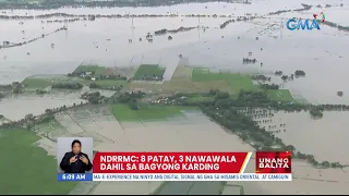 NDRRMC: 8 patay, 3 nawawala dahil sa Bagyong Karding | UB