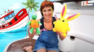 Mommy for Lucky! NEW EPISODE. Diaper & bedtime for toys. Kid friendly videos for kids.