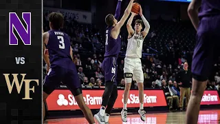 Northwestern vs. Wake Forest Basketball Highlights (2020-21)