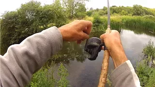 Fishing Old School in GIN CLEAR WATER!