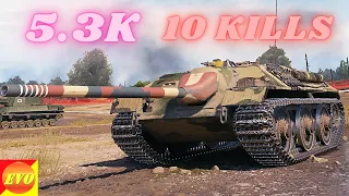 E 25 - 5.3K Damage 10 Kills  World of Tanks Replays