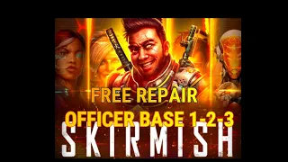 War Commander - Skirmish Officer Base 1-2-3 FREE REPAIR