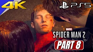 SPIDER-MAN 2 Gameplay Walkthrough Part 8 FULL GAME [4K 60FPS PS5] - No Commentary