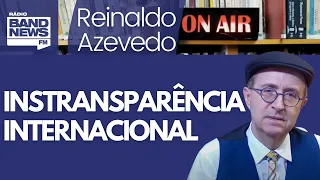 Reinaldo: Transparência Internacional não é a “Soninha-Toda-Pura” que finge ser; vamos aos fatos