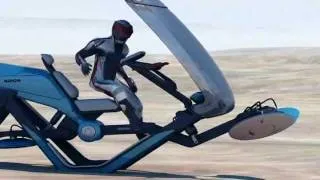 "RIDON" Hoverbike 3D Animation