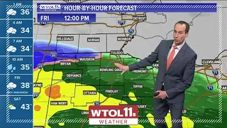 ALERT Day Friday for soaking rain/snow mix, strong winds and possible flooding | WTOL 11 Weather