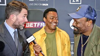 Hearn CONFRONTS Chisora & Del Boy APOLOGIZES for ALLEGATIONS OF CORRUPTION! | BEEF SQUASHED