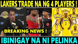 JUST IN: LAKERS TRADE NA ng 4 PLAYERS! IBINIBIGAY ni ROB PELINKA sa IBANG TEAM