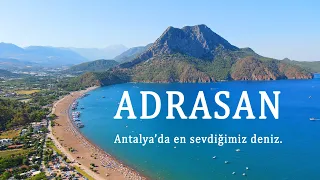 Adrasan : Antalya'da en sevdiğimiz deniz.