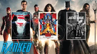 All DCEU Movies RANKED (Tier List)