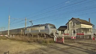 Trains INTERCITES FRET et INFRA Passage à Niveau Gardé PN 51 OINVILLE SAINT LIPHARD