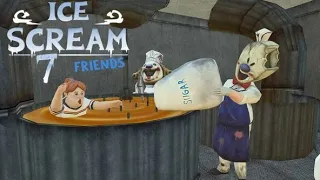 ice scream 7 friends lis | ice scream game ending #icescream7