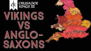 Alfred the Great against the Vikings: How realistic is England in CK3?