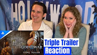 God of War Ragnarok Triple Trailer Reaction