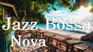 Tropical Beach Ambience with Jazz Coffee, Bossa Nova Music, and Ocean Sounds