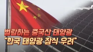 범람하는 중국산 태양광…한국 태양광 내수시장 잠식 우려 / 머니투데이방송 (뉴스)