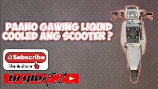 PAANO GAWING LIQUID COOLED ANG SCOOTER ( HONDA DIO / YAMAHA JOG) ADVANTAGES AND DISADVANTAGES