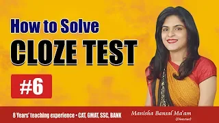Step 5- Collocation how to use this to solve cloze test by Manisha Ma'am Part#6