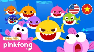 [Tiếng Việt + Tiếng Anh] Cá Mập Con và hơn thế nữa | Tuyển tập | Baby Shark Pinkfong  Nhạc thiếu nhi