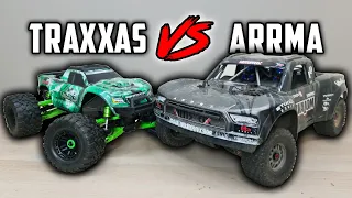 TRAXXAS VS ARRMA - Which RC Car Brand is better?