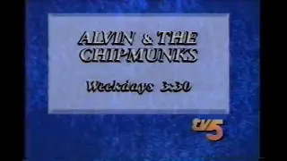 Alvin and the Chipmunks promo 1989