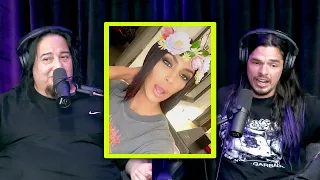 Dino Cazares And Garza On Kim Kardashian Wearing A Morbid Angel Shirt