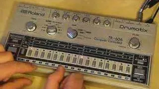 Roland TR-606 "Drumatix" Analog Drum Machine (1982)