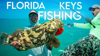 We Took a Flat Bottom Fishing in The Florida Keys!