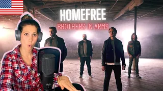 Homefree -  Brothers In Arms REACTION #homefree #brothersinarms #reaxction #official