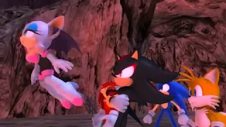 Sonic The hedgehog (2006) Walkthrough #27 Shadow Story Shadow vs Iblis