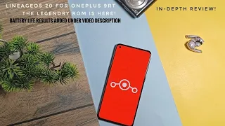 lineage os 20 android 13 for oneplus 9rt indepth review: The legendary custom rom!