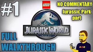 LEGO Jurassic World walkthrough part #1 - Prologue | Jurassic Park part | GAMEPLAY