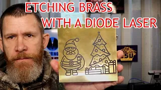 ETCHING BRASS WITH A DIODE LASER