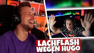 WIEDER LACHKRAMPF WEGEN SATTER HUGO und TANZVERBOT | dieserkingphil Reaction