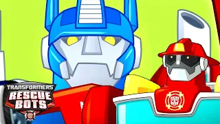 Optimus Prime Calls in! | Rescue Bots | Kids Cartoon | Videos for Kids | Transformers Kids