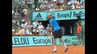 Nikolay Davydenko vs David Nalbandián Roland Garros 2007 ( 2º parte )