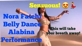 Nora Fatehi Bellydance l Alabina Dance Choreography l Abu Dhabi Desert