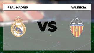 Horario y dónde ver - Real Madrid - Valencia