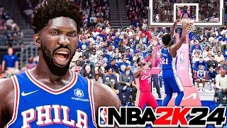 Joel Embiid & the Sixers after the Harden Trade in NBA 2K24 Play Now Online!