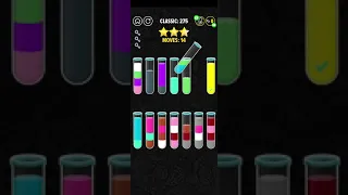 color water sort 3D level 275